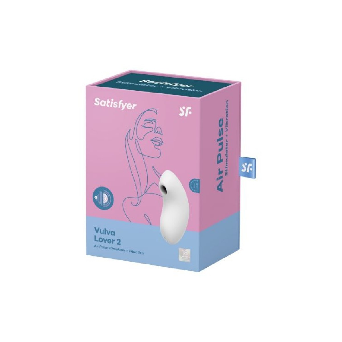 Satisfyer Stimolatore Vulva Lover 2 White