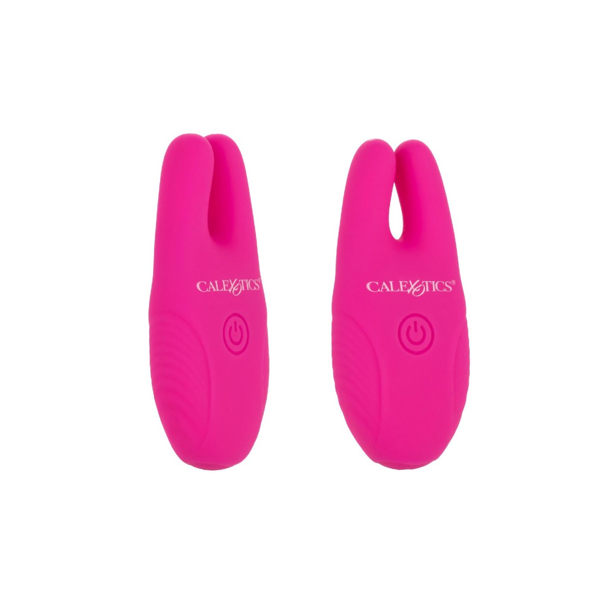 Pinze capezzoli vibranti silicone fucsia