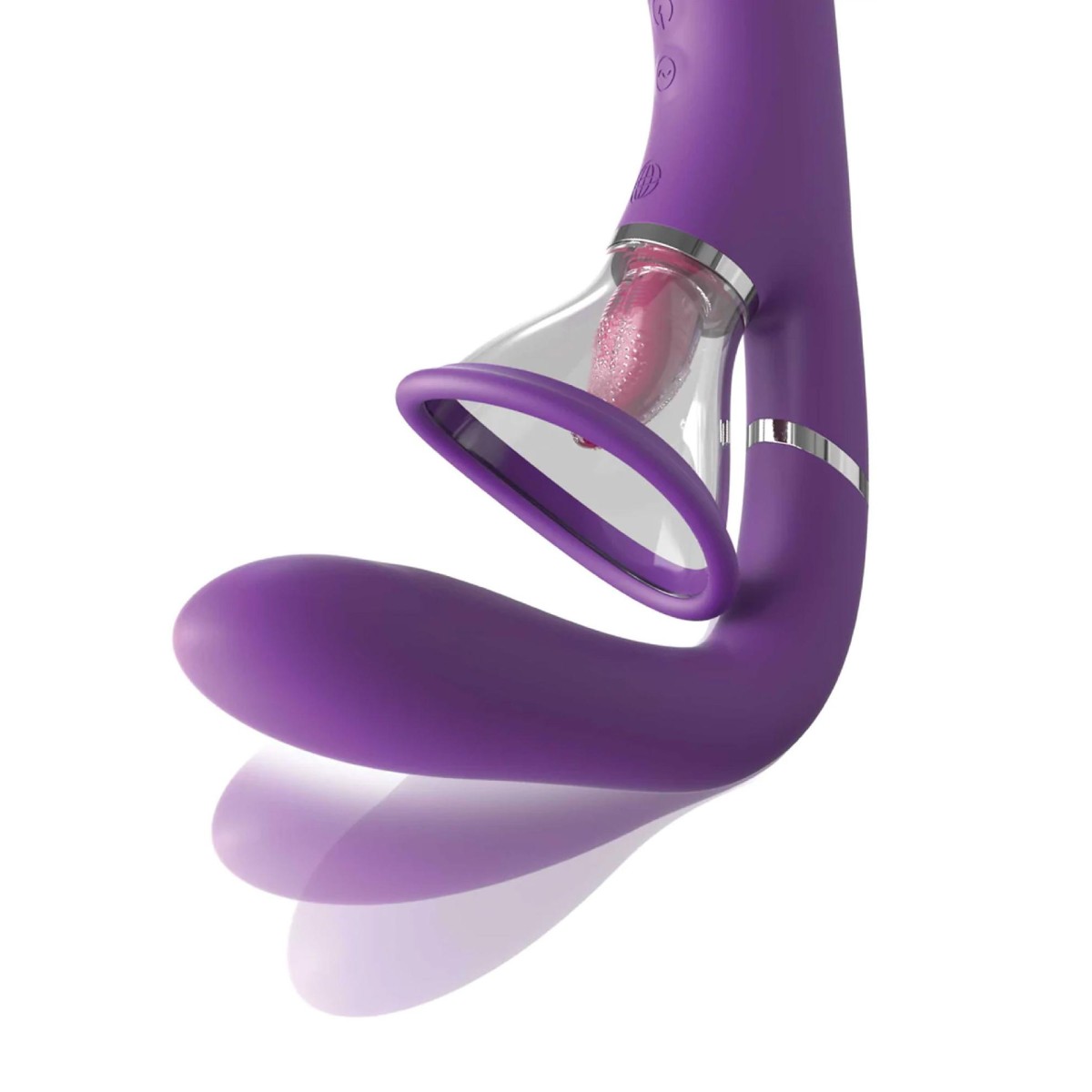 Stimolatore vaginale con lingua Pleasure Pro