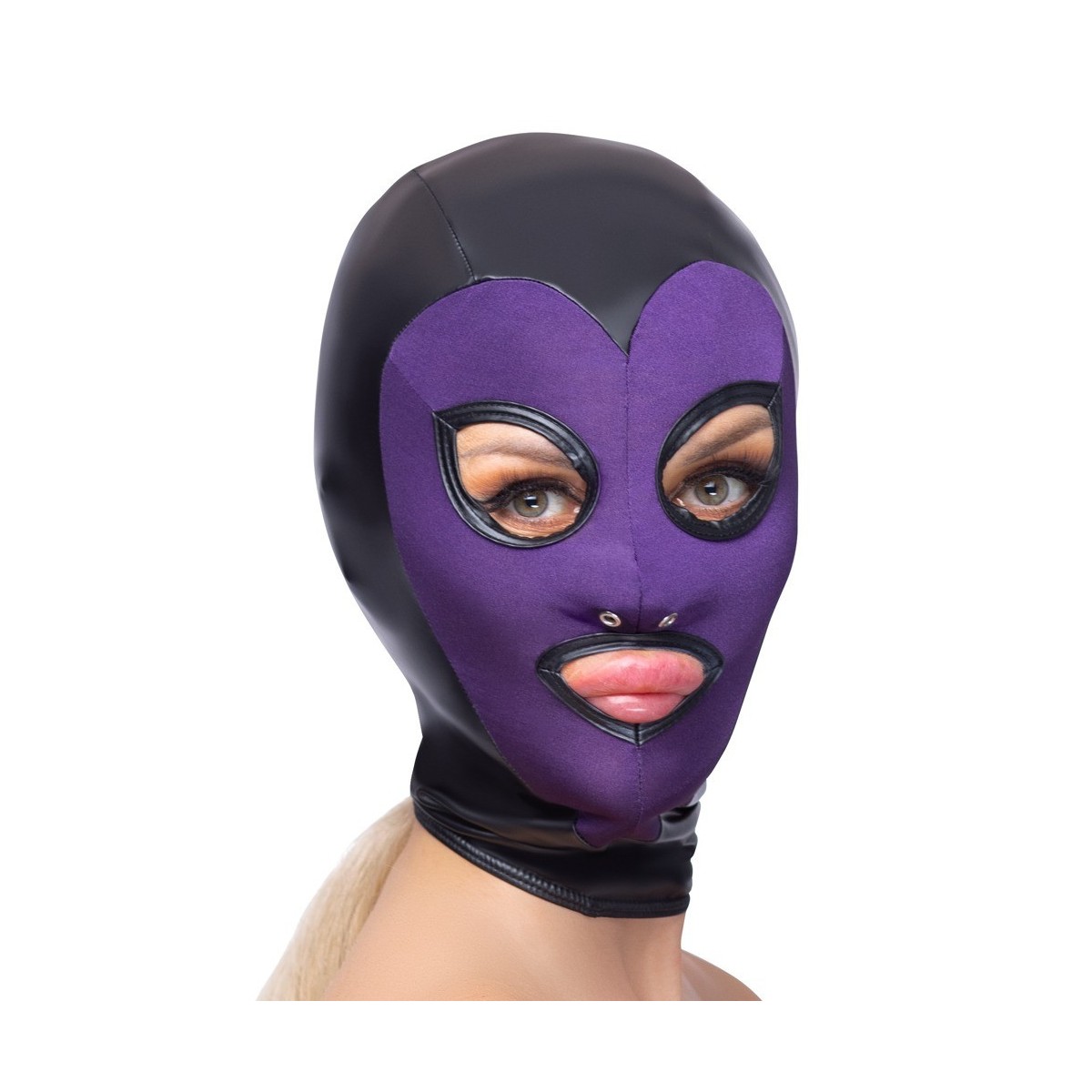 Maschera viso Head mask viola