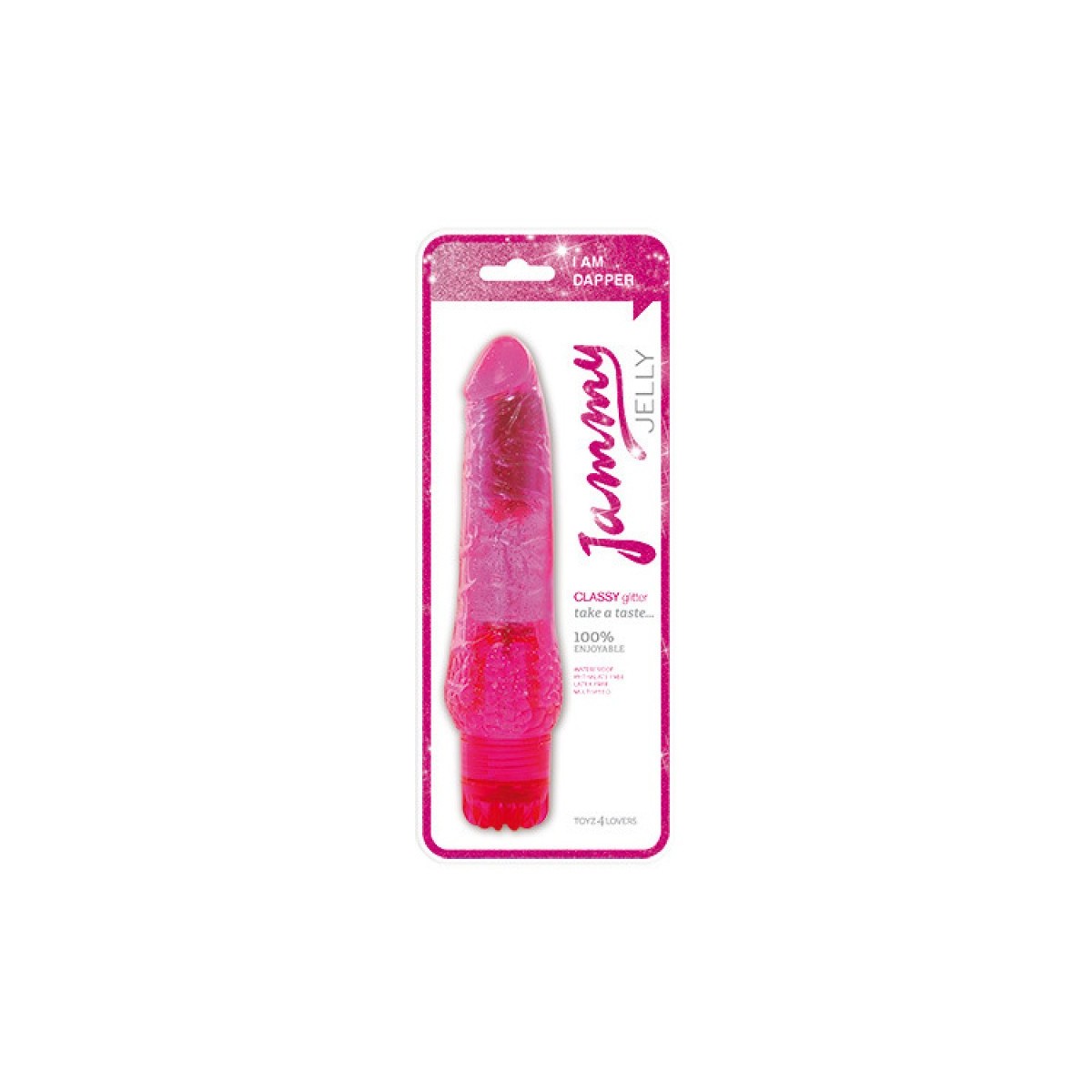 Vibratore vaginale classy glitter