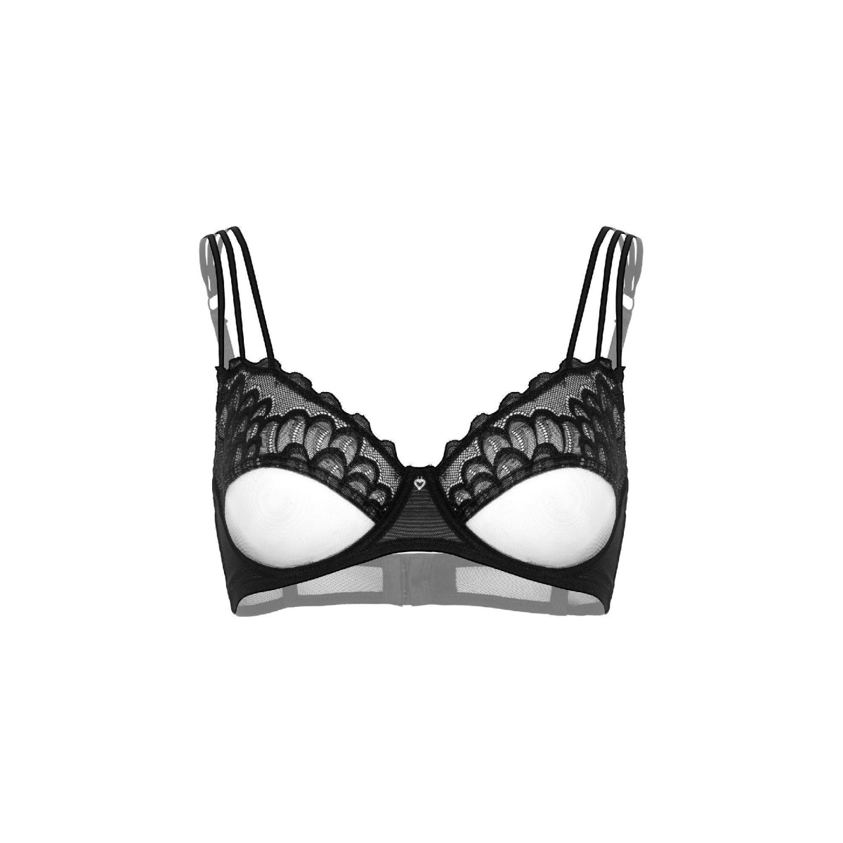 Reggiseno Unlined bra w faux underbust