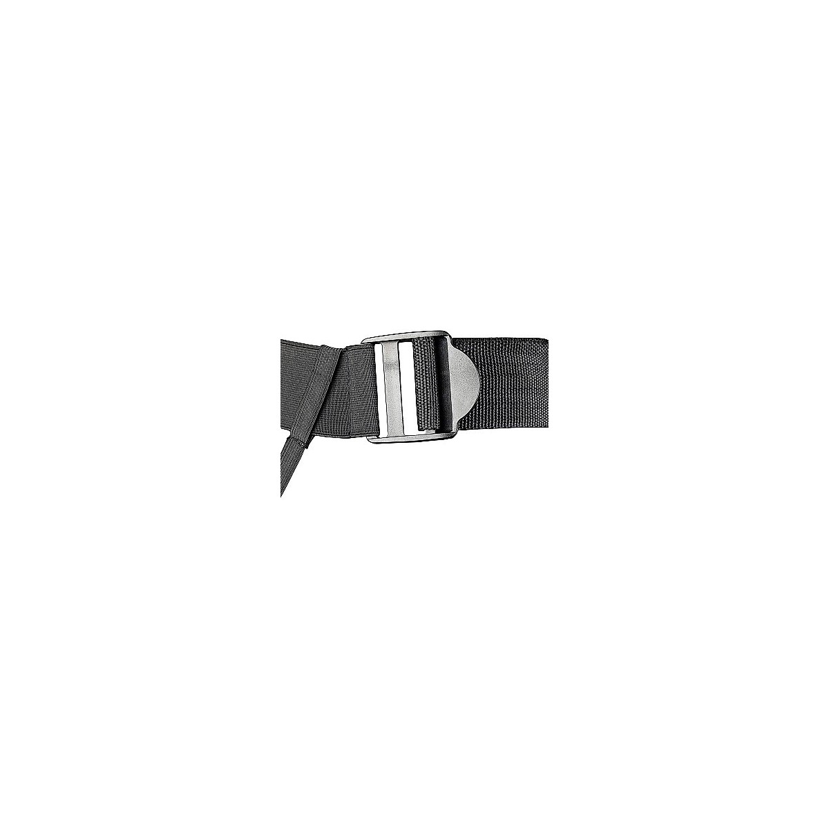 Fallo Strap-On Textured 20 cm nero