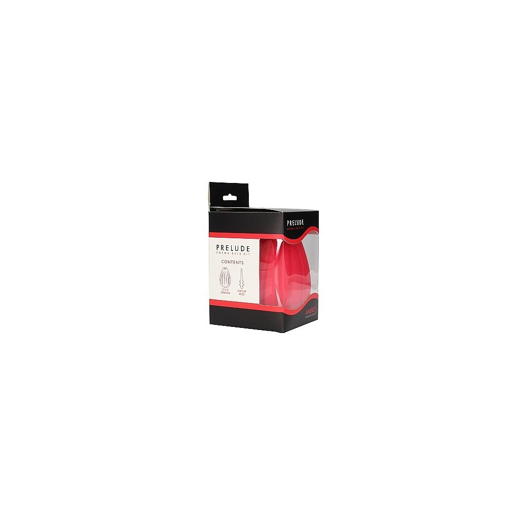 Doccia intima Prelude Enema Bulb Kit - Red