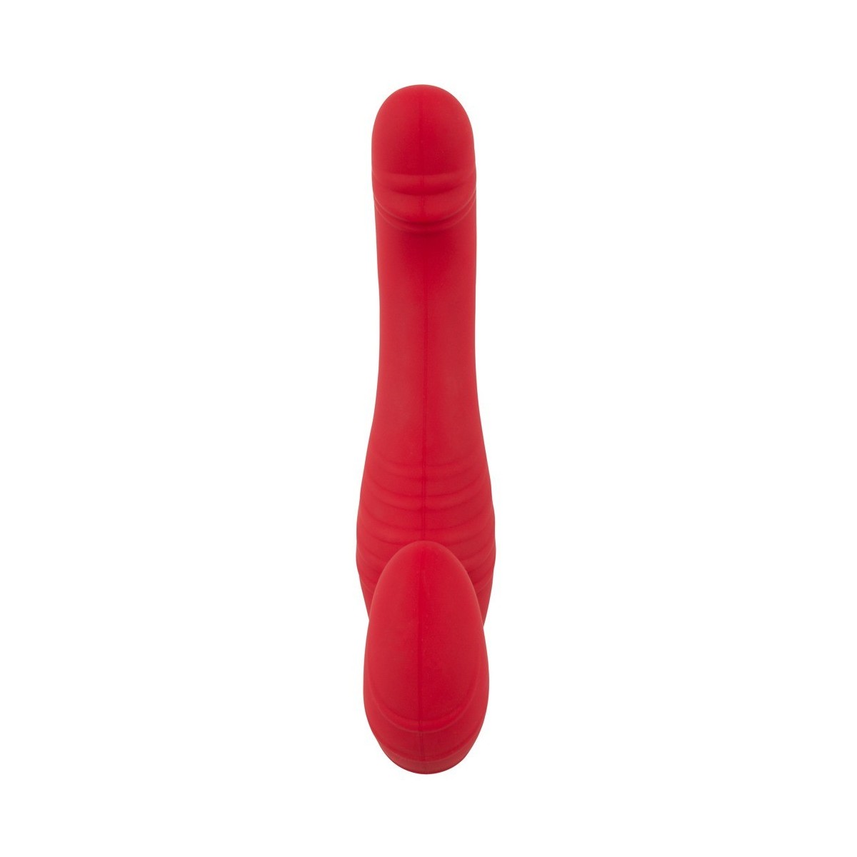 Vibratore strapon indossabile rosso