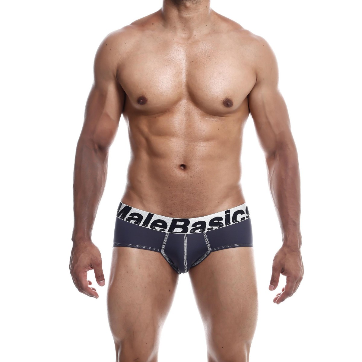 Boxer grigio MaleBasics Microfiber Brief