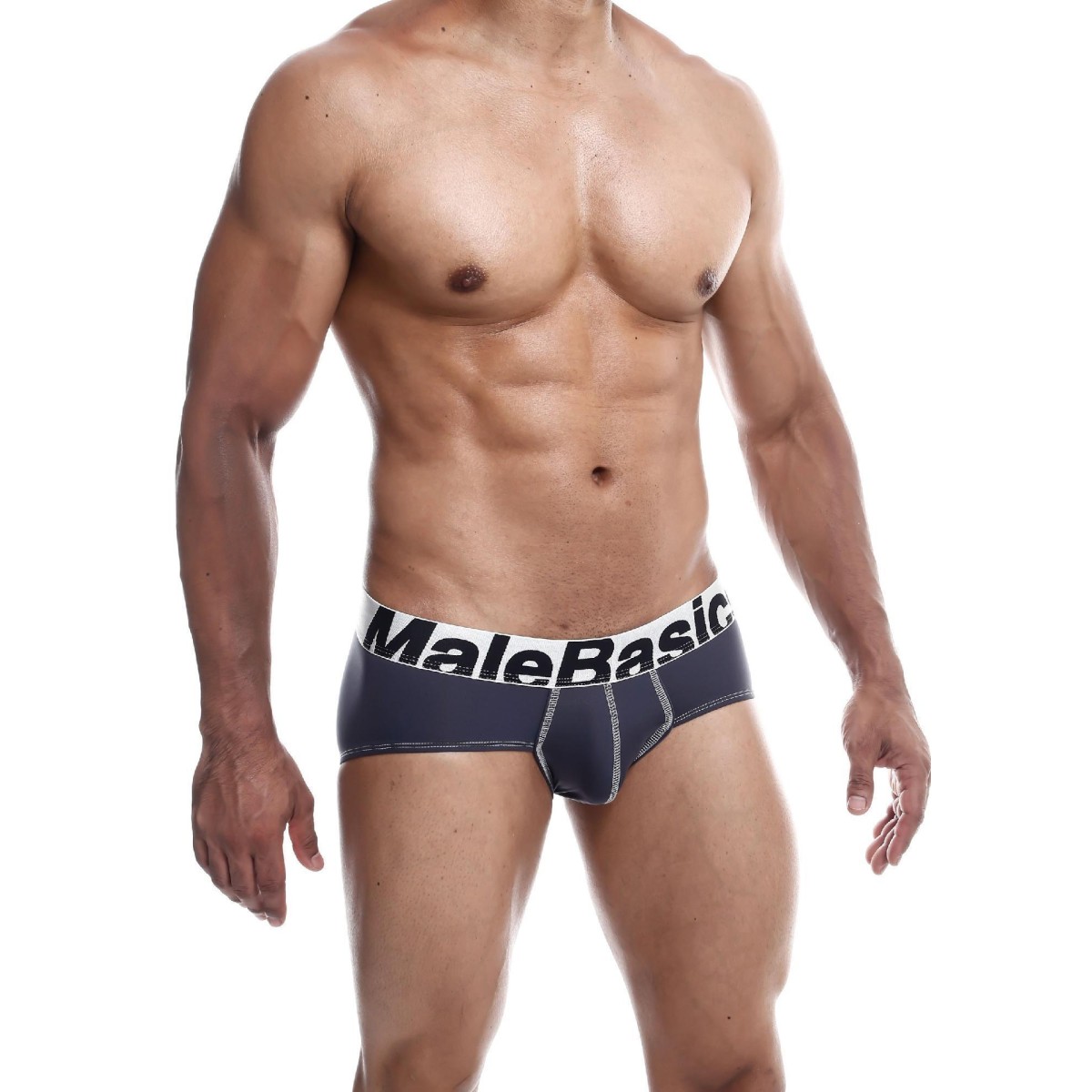 Boxer grigio MaleBasics Microfiber Brief