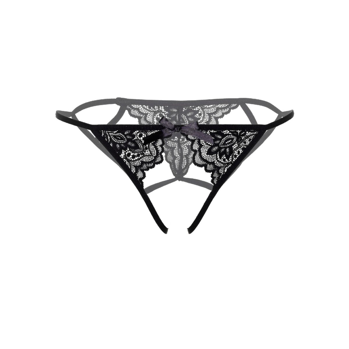 Slip sexy in pizzo apertura intima Inez