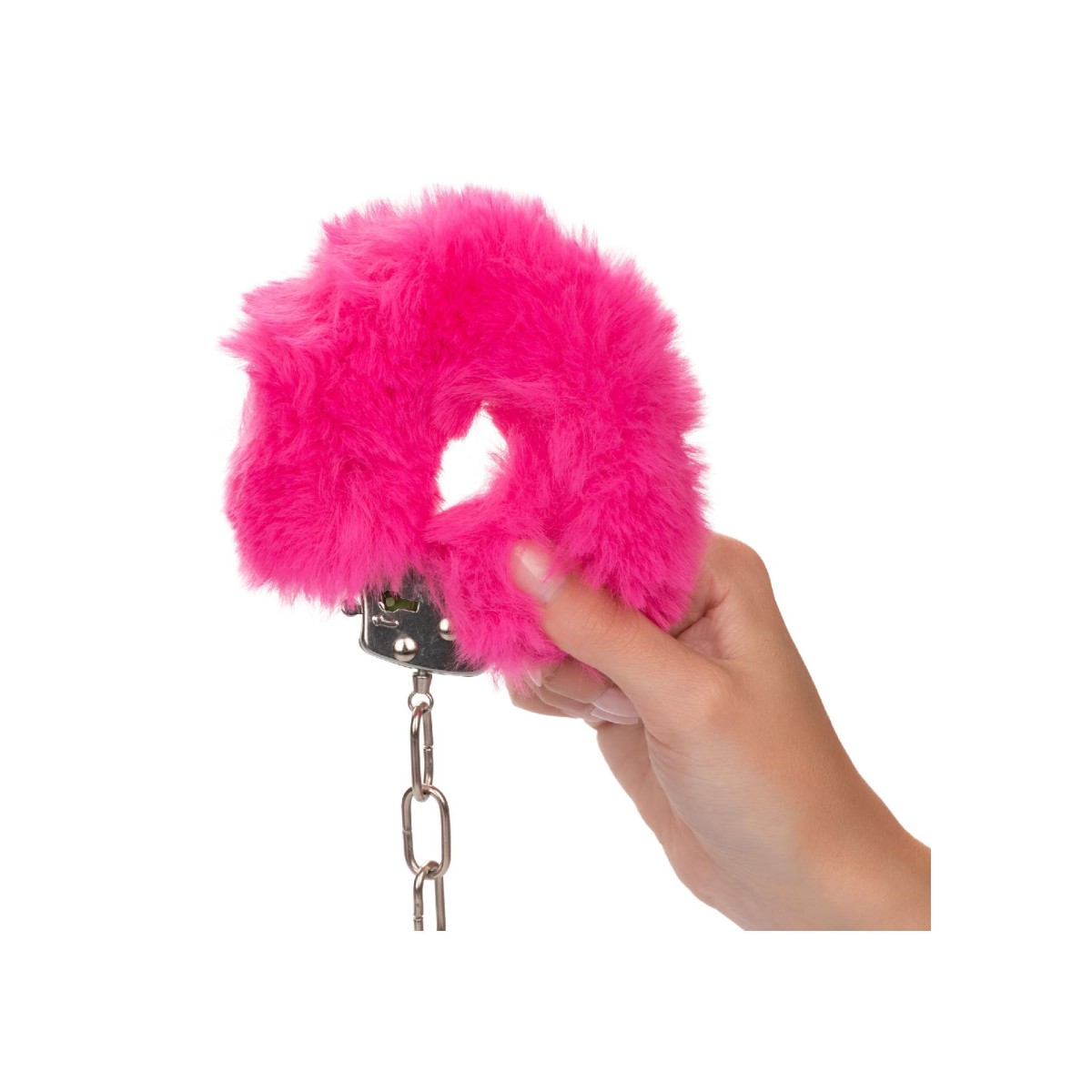 Manette fucsia Ultra Fluffy Furry Cuffs