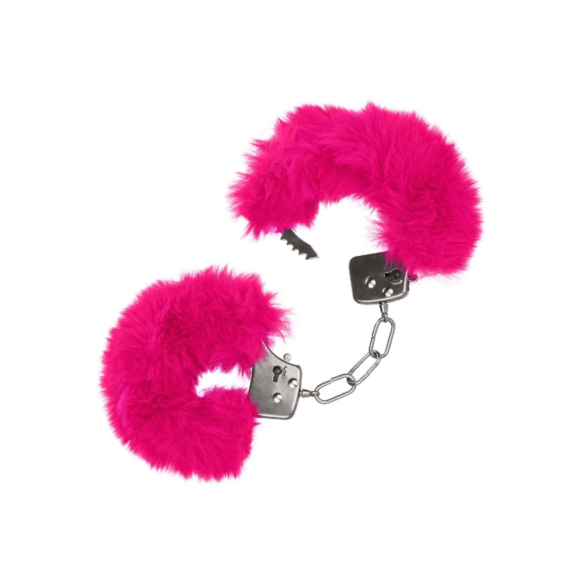 Manette fucsia Ultra Fluffy Furry Cuffs