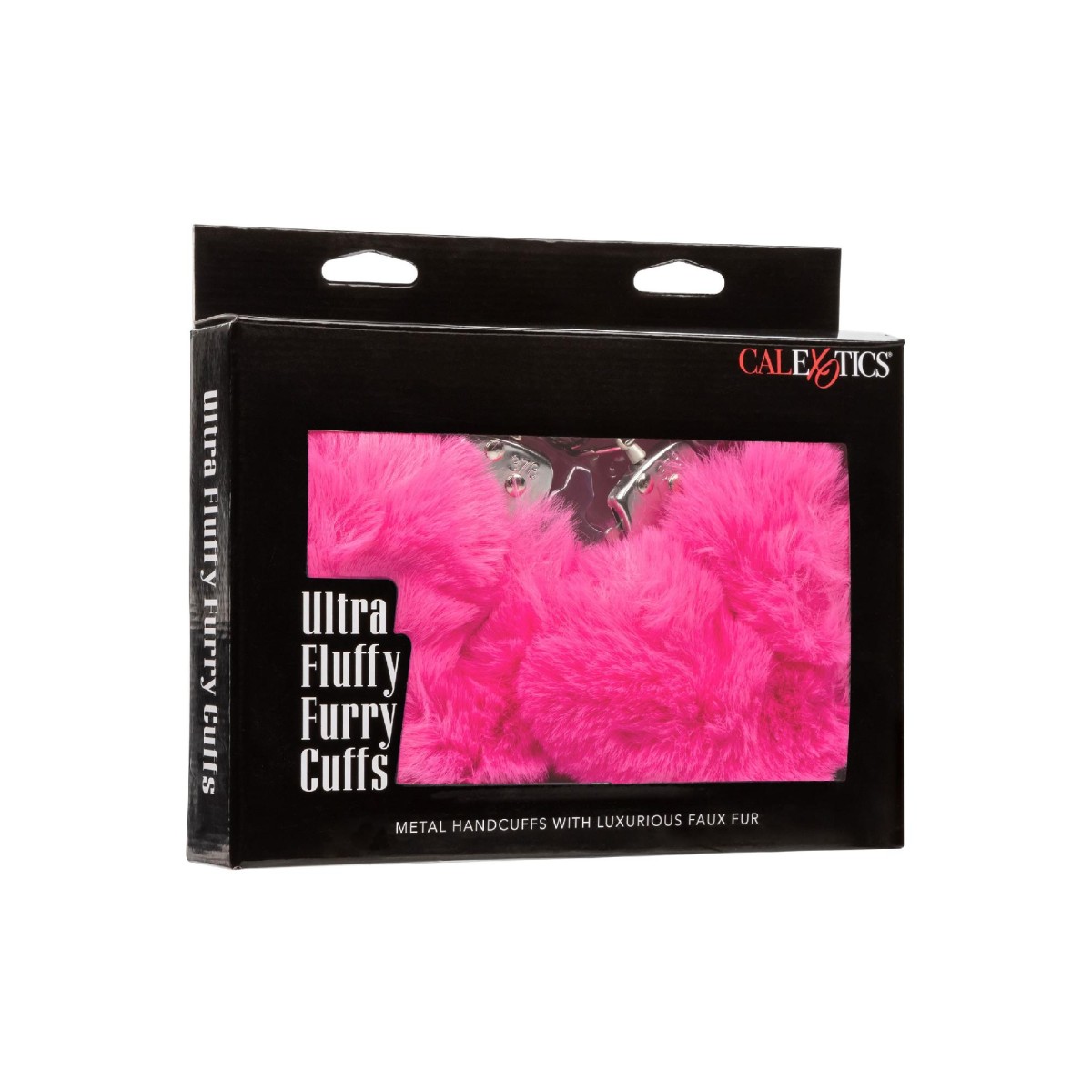 Manette fucsia Ultra Fluffy Furry Cuffs