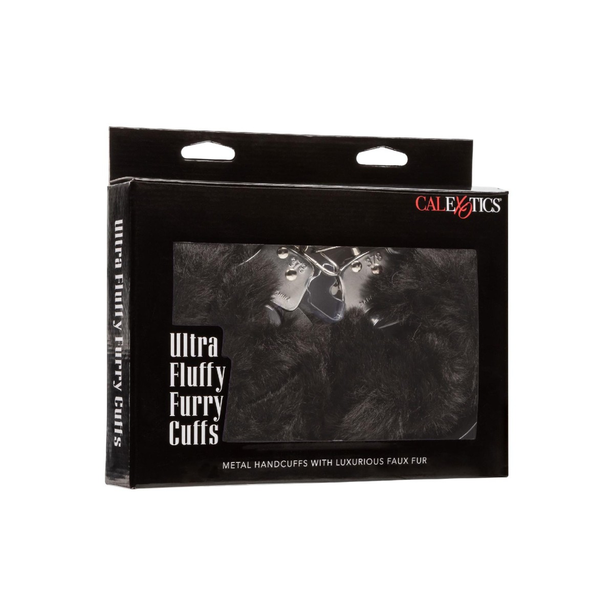 Manette nere Ultra Fluffy Furry Cuffs