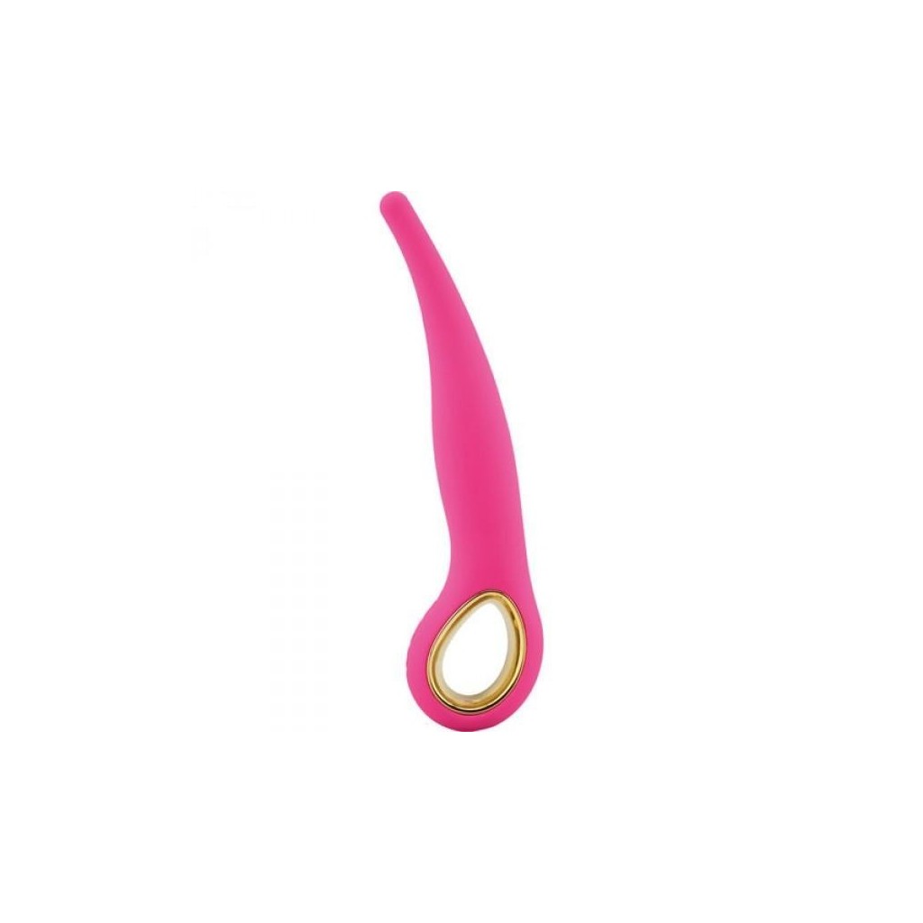 Vibratore anale vaginale Anal slim fucsia