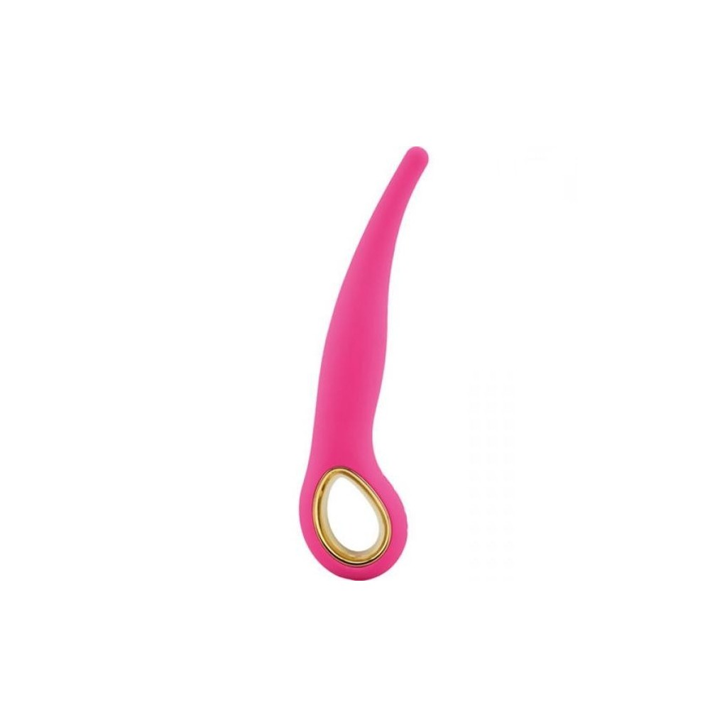 Vibratore anale vaginale Anal slim fucsia