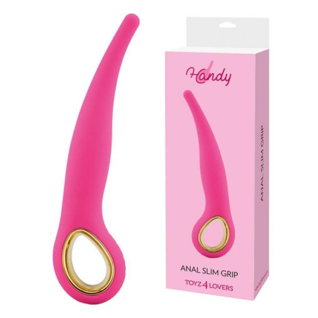 Vibratore anale vaginale Anal slim fucsia