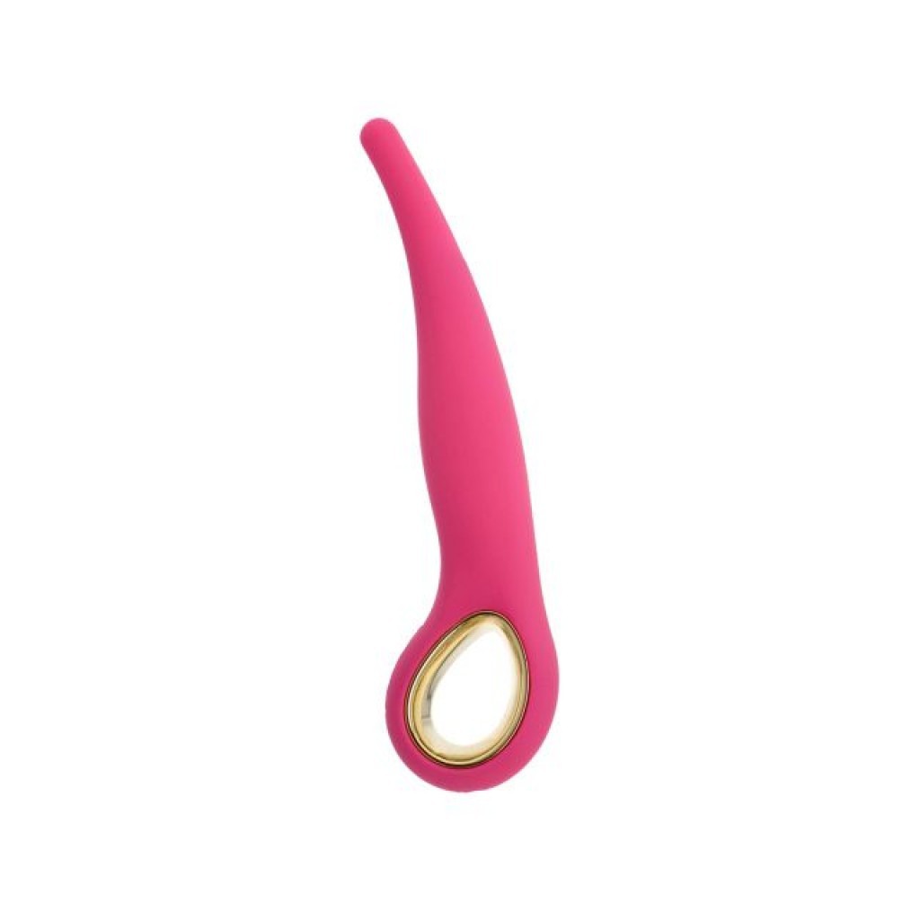 Vibratore anale vaginale Anal slim fucsia