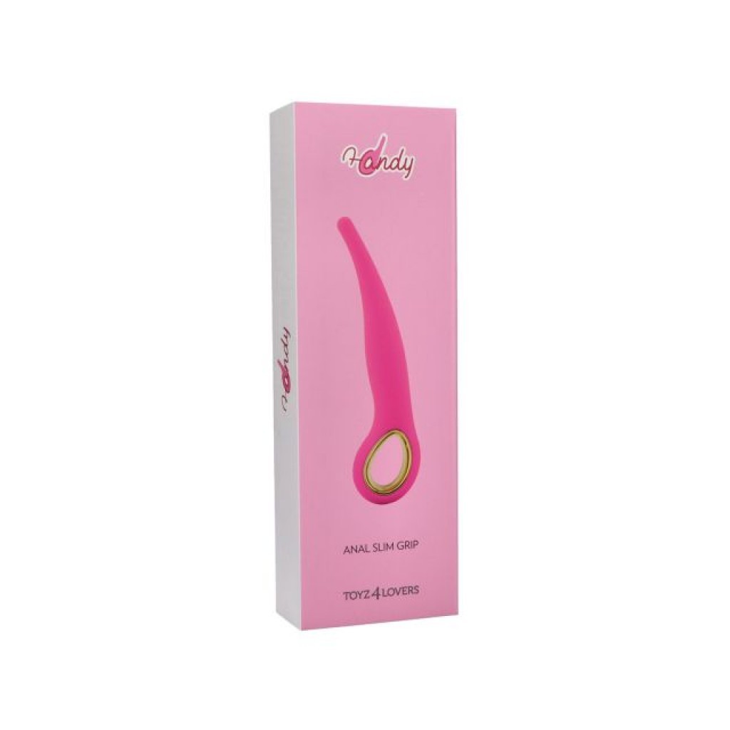 Vibratore anale vaginale Anal slim fucsia