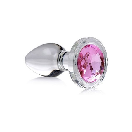 Acquista Plug anale Pink Gem Glass Anal Plug Small su MyShopSecret