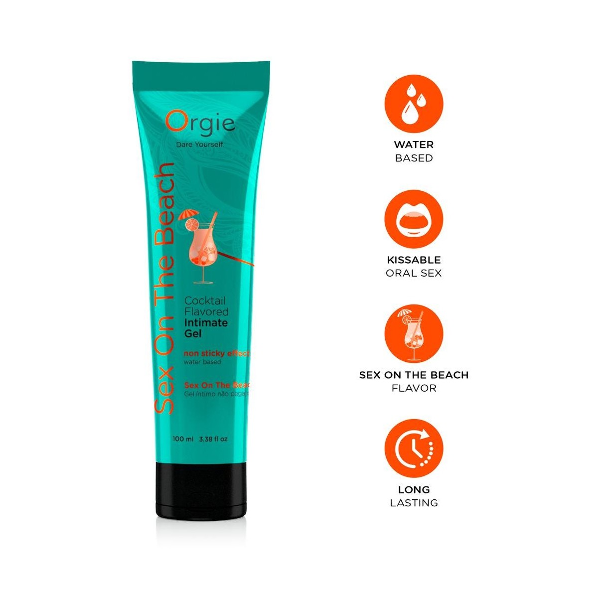 Gel commestibile Orgie sex on the beach 100ml