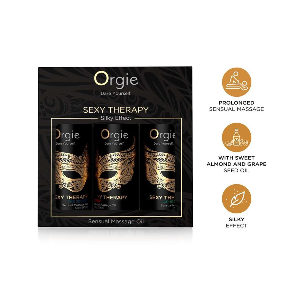 Kit oli massaggi Sexy therapy mini size