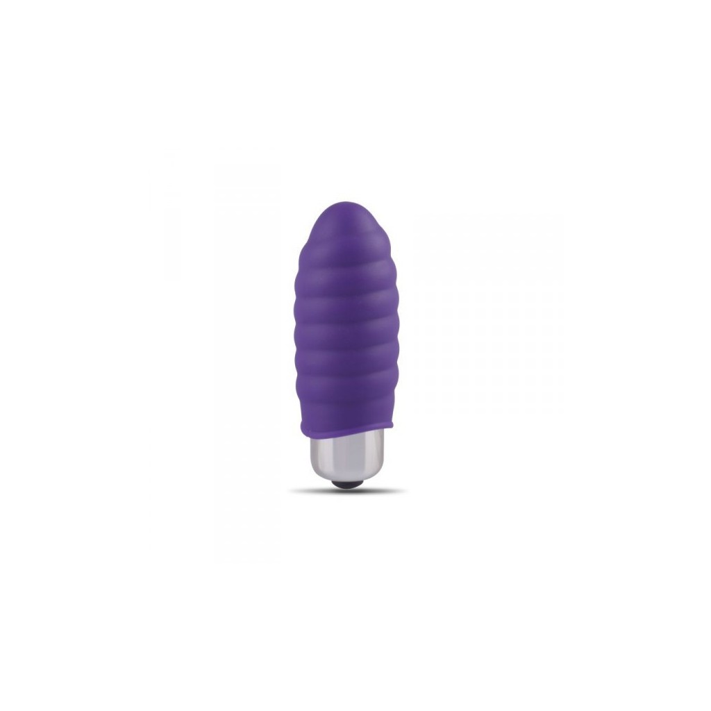 Vibratore vaginale mini silicone viola