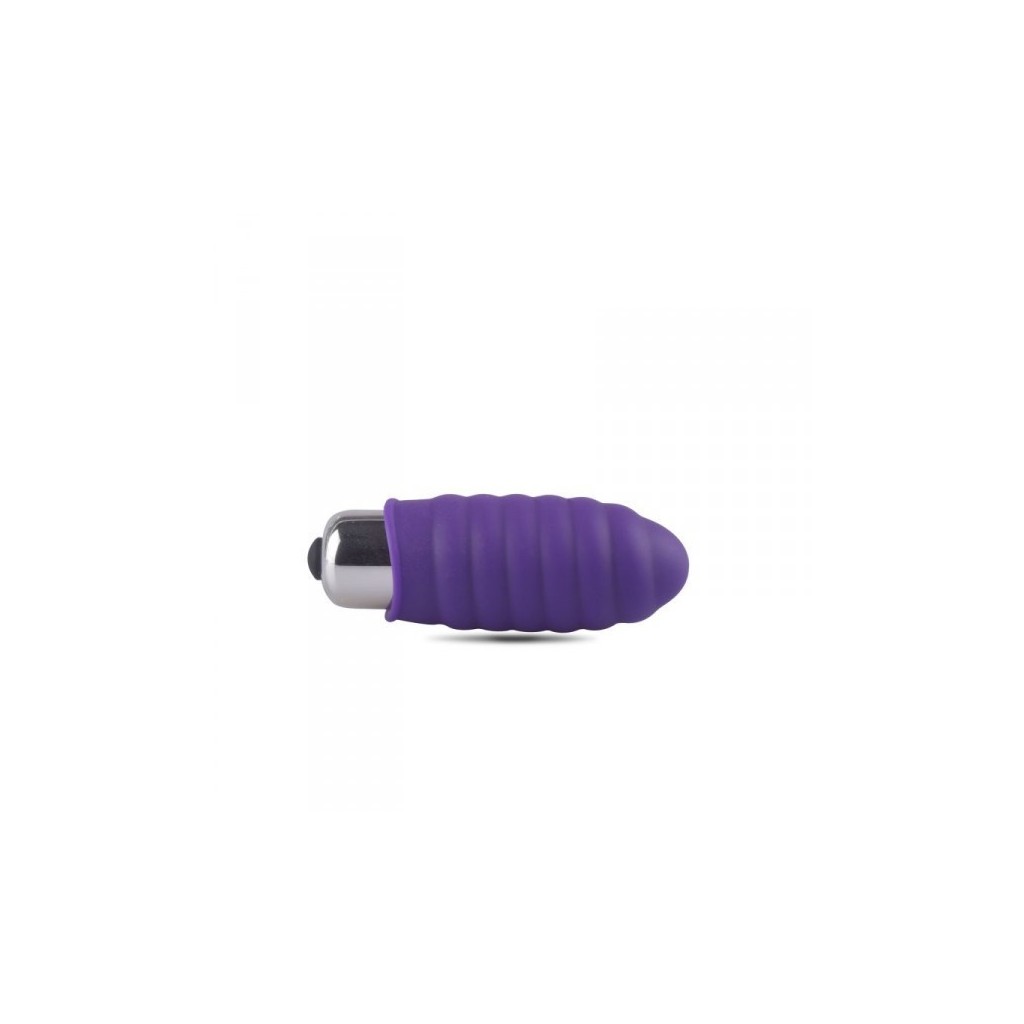 Vibratore vaginale mini silicone viola