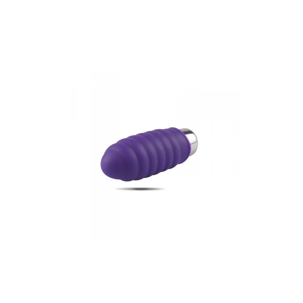 Vibratore vaginale mini silicone viola