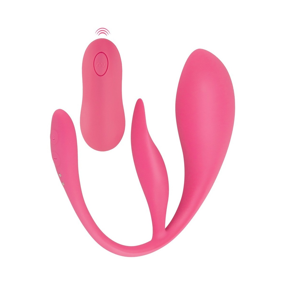 Palline vaginali vibranti e telecomando rosa