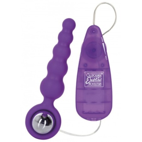 Acquista Plug anale vibrante dildo fallo a sfere stimolatore vibratore in  silicone sex toys per uomo e donna su MyShopSecret