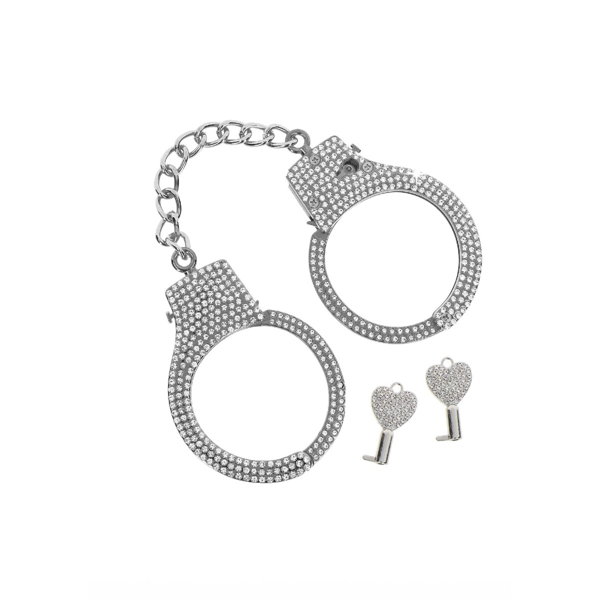 Manette Diamond Wrist Cuffs Silver