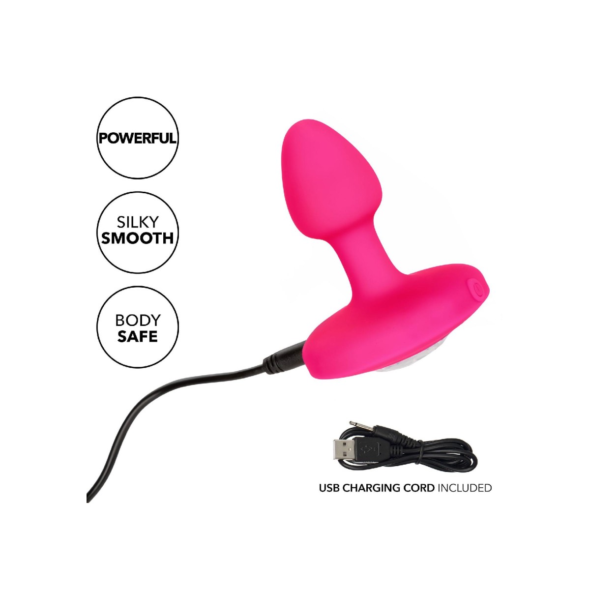 Plug anale vibrante Probe Small Rosa