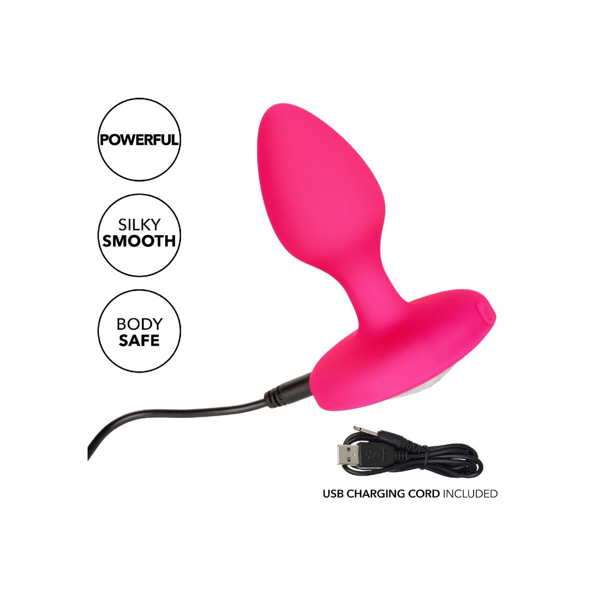 Plug anale vibrante Probe Medium Rosa