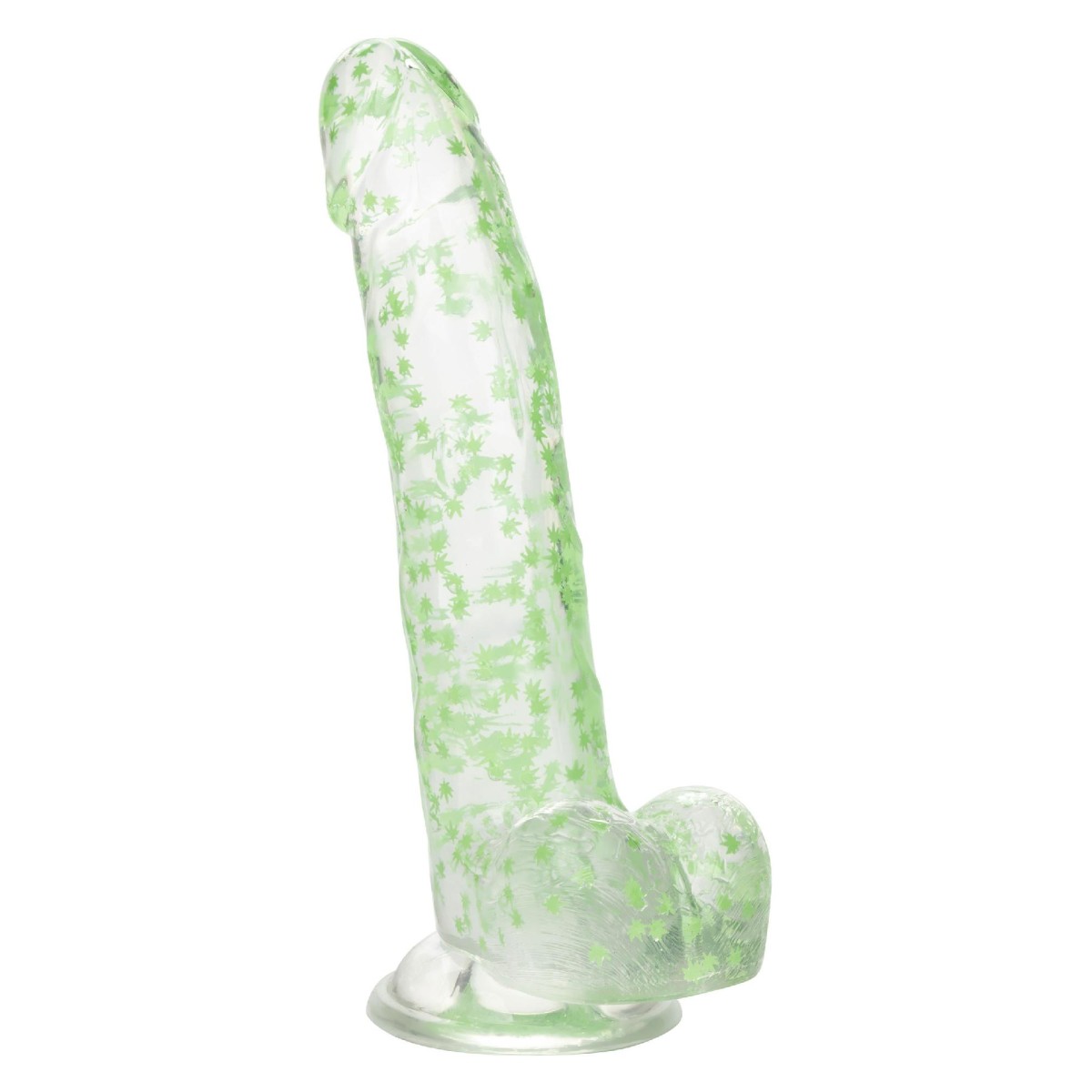 Fallo con ventosa I Leaf Dick Glow Dildo