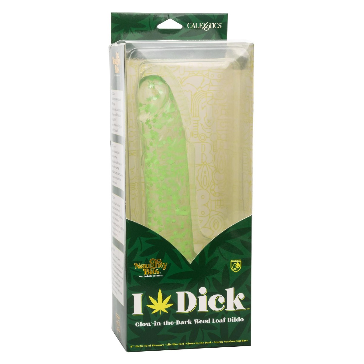 Fallo con ventosa I Leaf Dick Glow Dildo