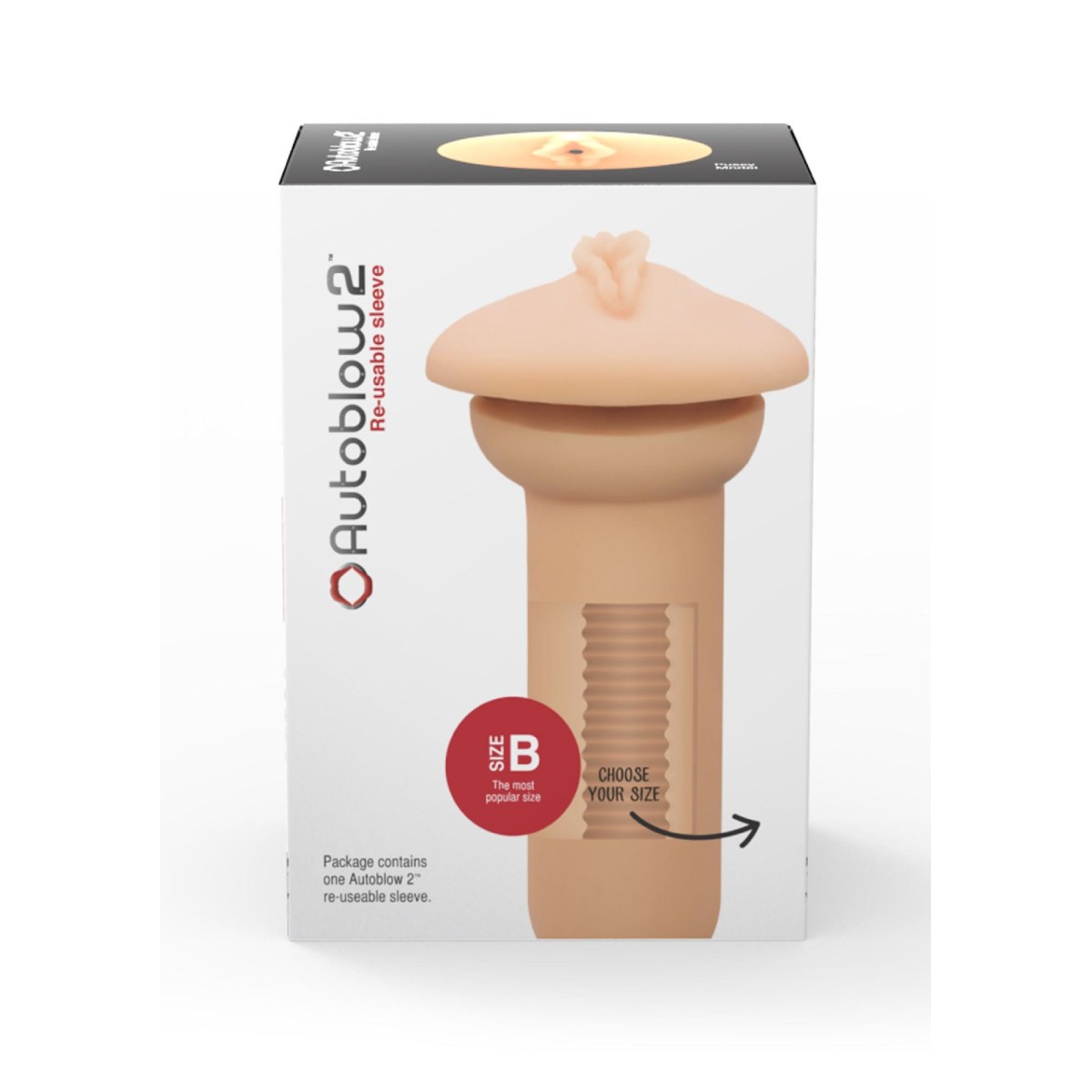 Guaina ricambio Autoblow 2+ Vagina Sleeve B