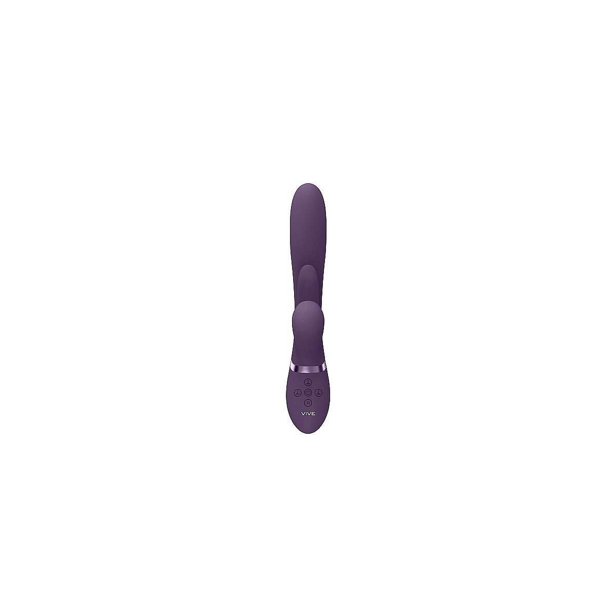 Vibratore rabbit 3 in 1 viola