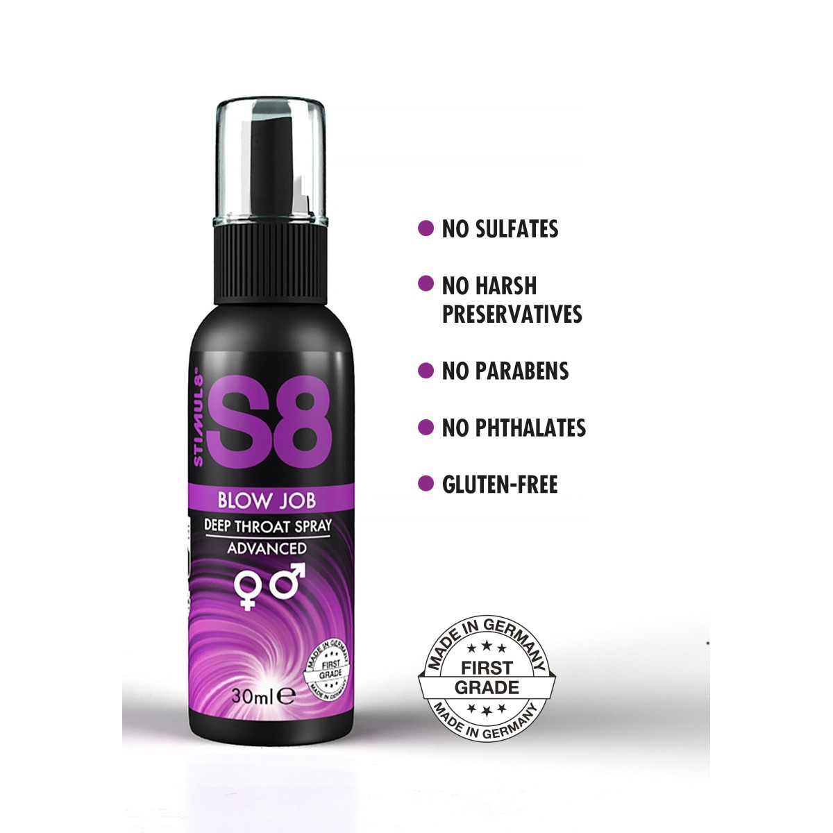 Spray gola desensibilizzante S8 da 30ml