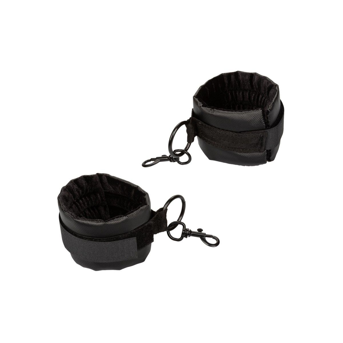 Set Costrittivo collare e manette Nylon nero