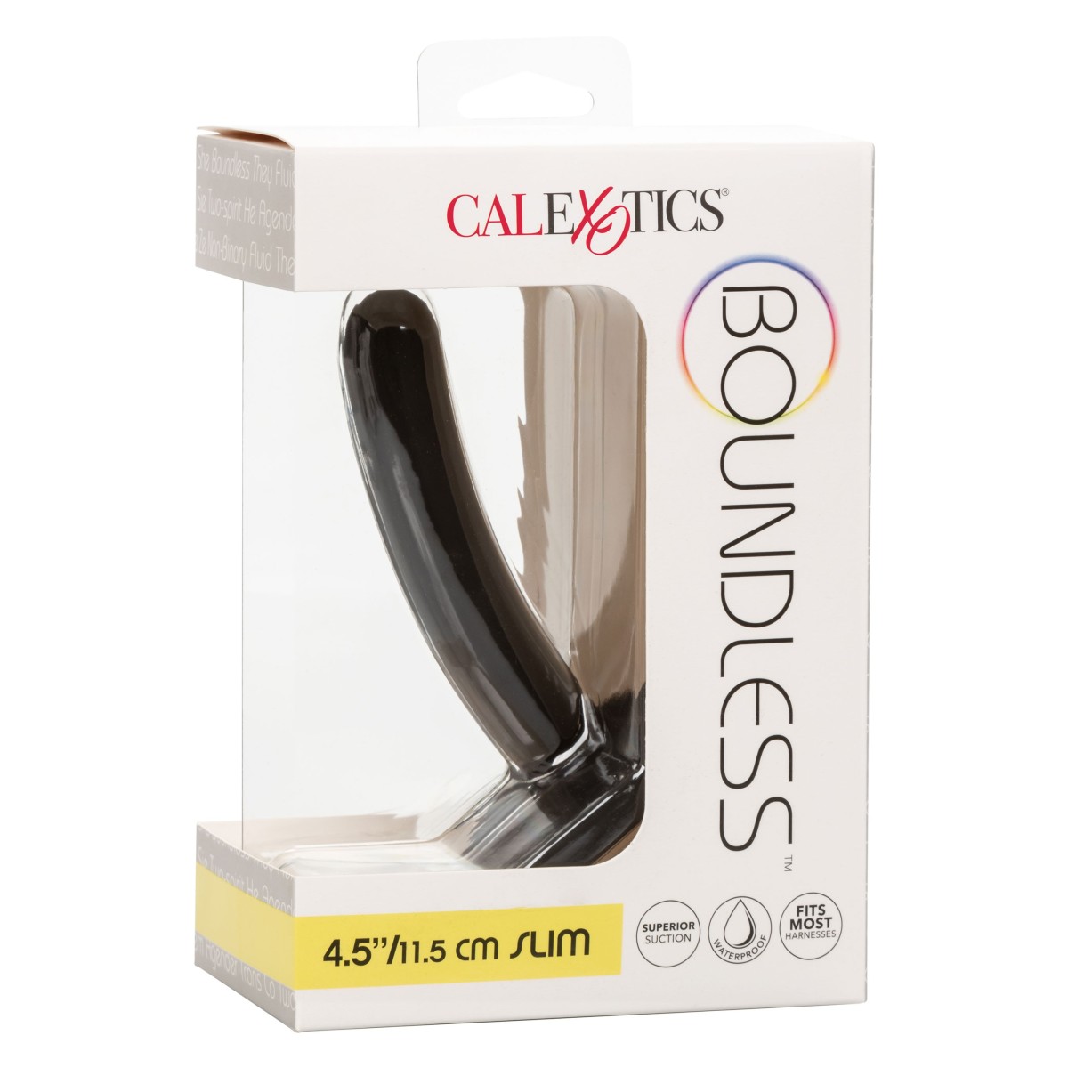 Dildo con ventosa nero indossabile