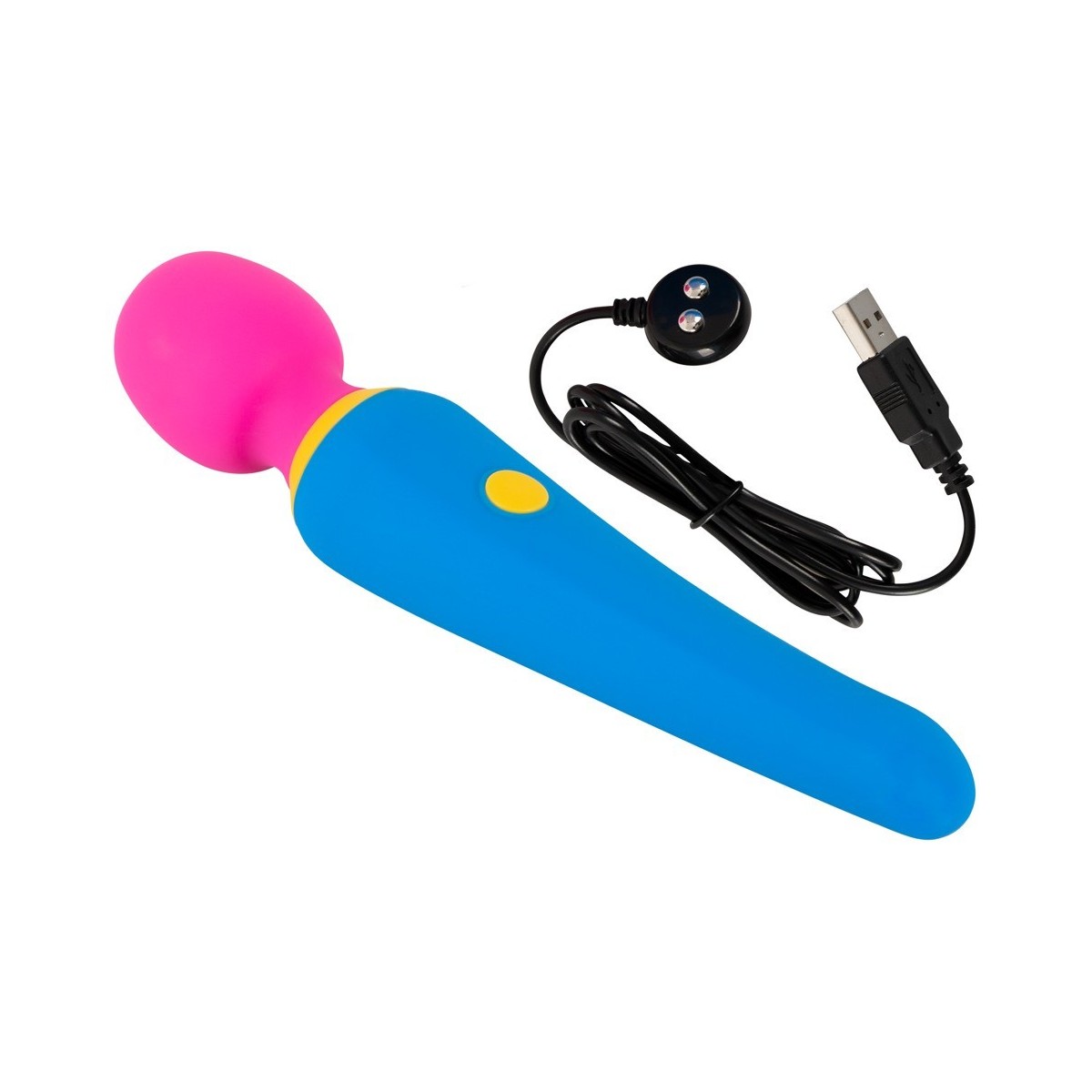 Vibratore wand in silicone wand vibrator