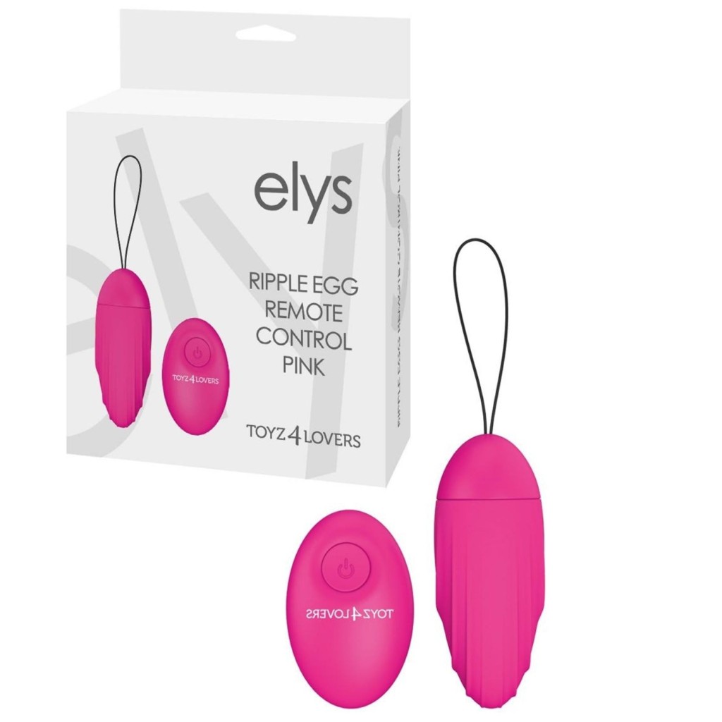 Ovetto vibrante Ripple Egg rosa