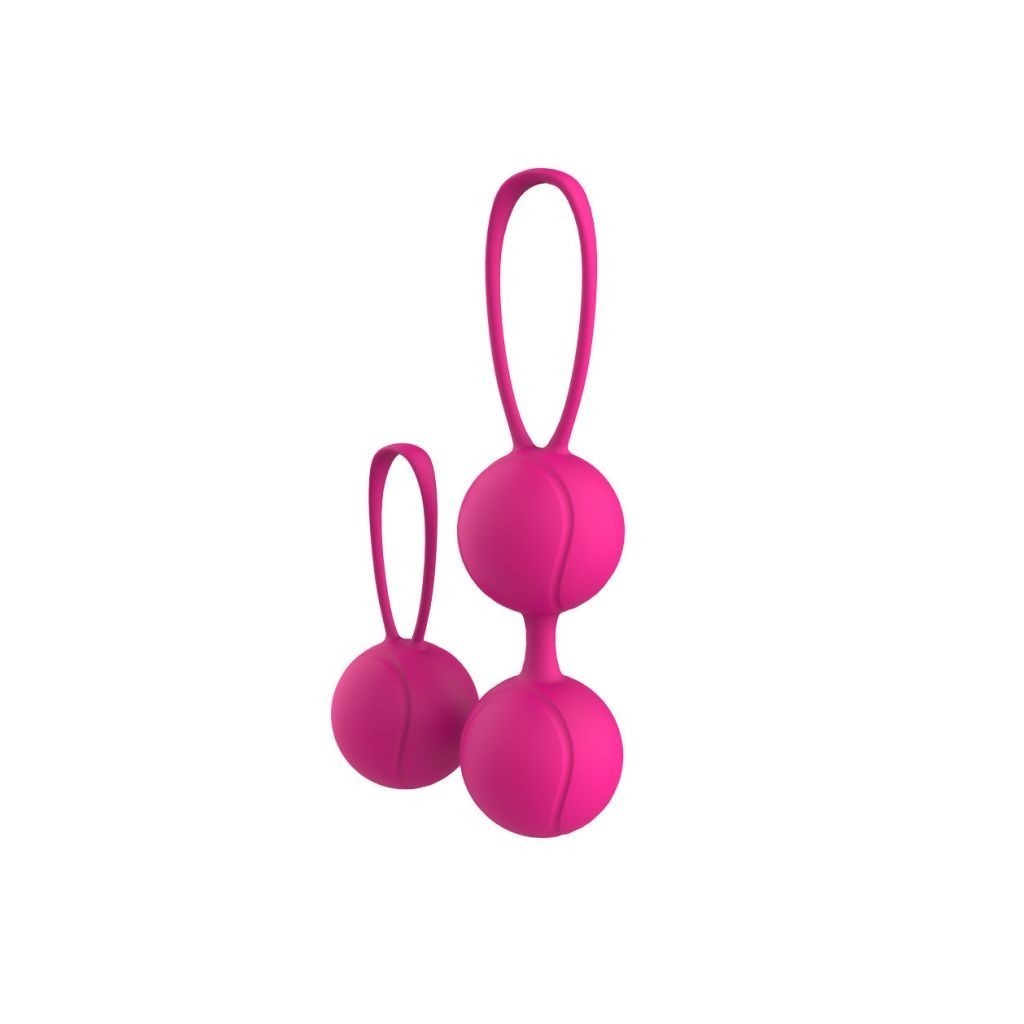 Set 2 pz palline vaginali rosa