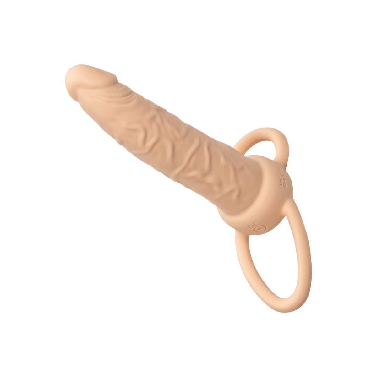 Dildo realistico vibrante indossabile chiaro