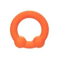 Anello fallico Alpha Dual Ball arancione