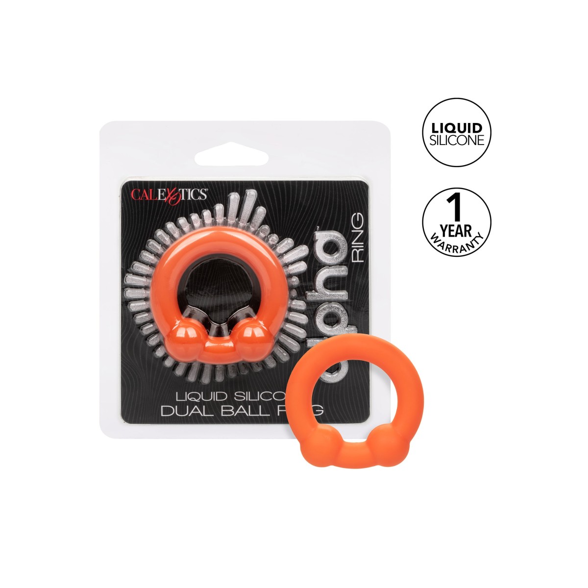 Anello fallico Alpha Dual Ball Ring