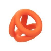 Anello per pene Alpha Tri-Ring arancione