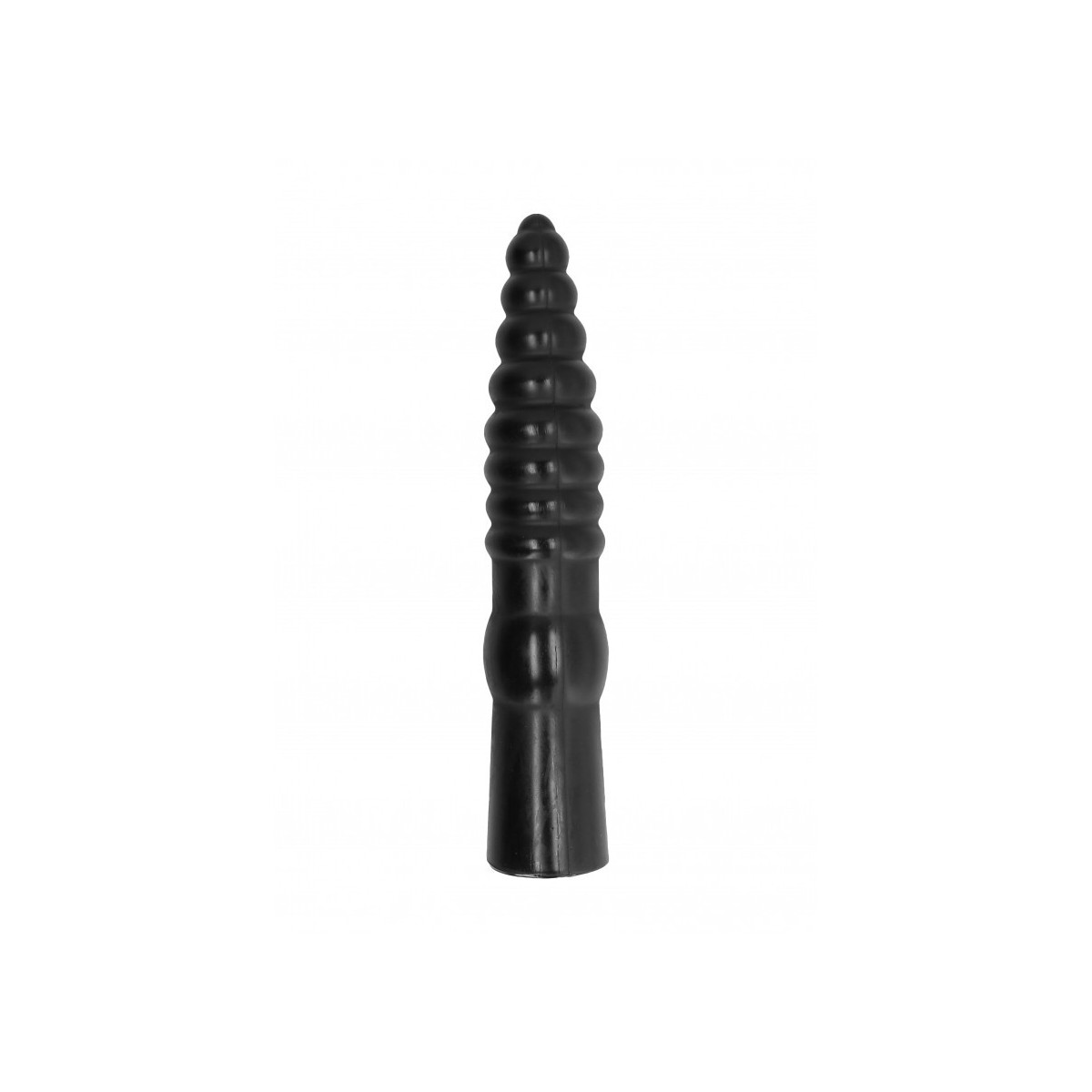 Dildo all black fallo 36 cm nero