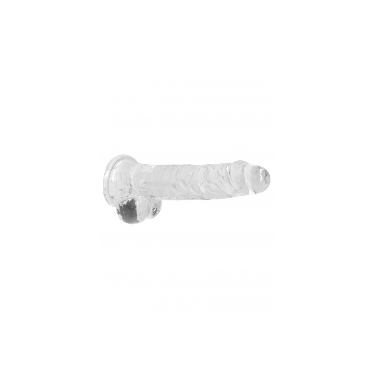 Pene finto viola con ventosa Realistic Dildo with Balls 19 cm