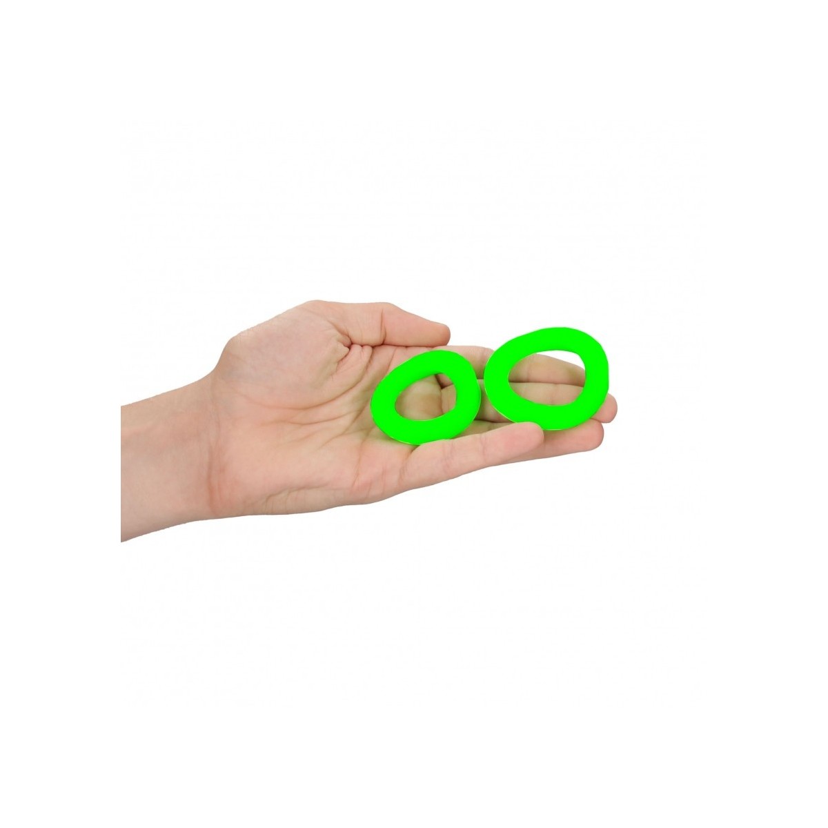 Anello fallico kit 2 pz verde fluo