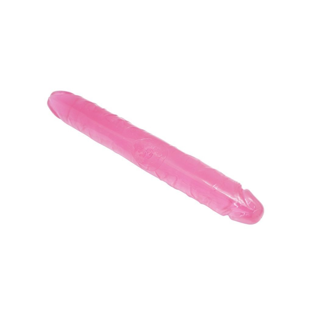 Dildo doppio per penetrazione doppia rosa